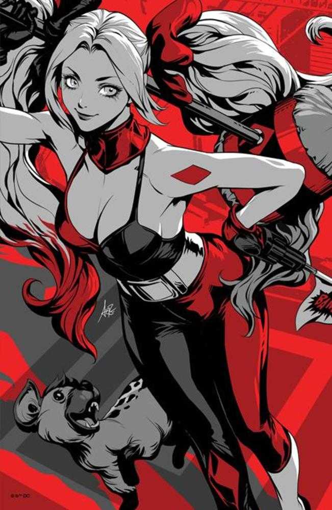 Harley Quinn Black White Redder #1 (Of 6) Cover F Stanley Argterm Lau Foil Variant | Odin's Place