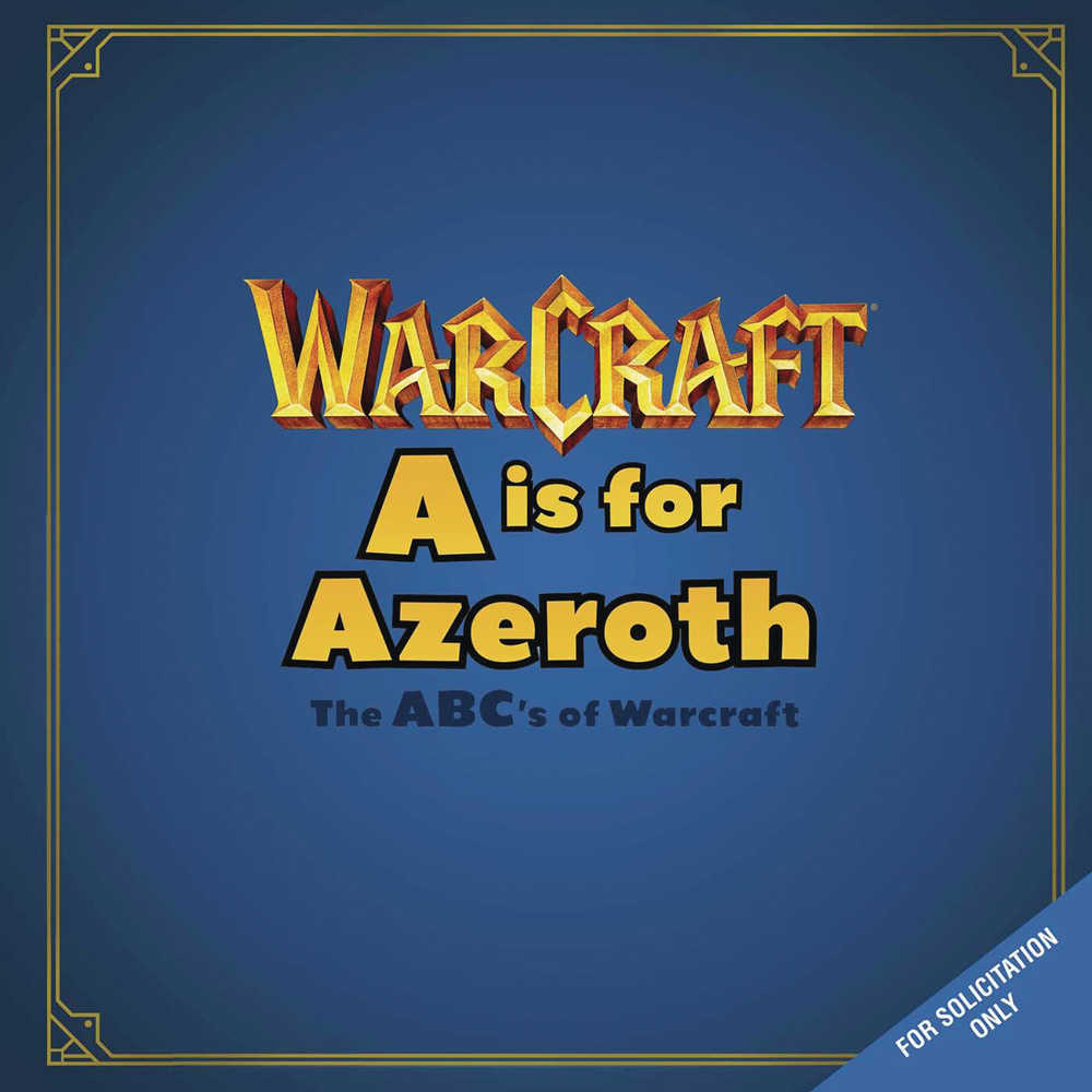 A Is For Azeroth Abcs Of World Of Warcraft Hardcover | Odin's Place