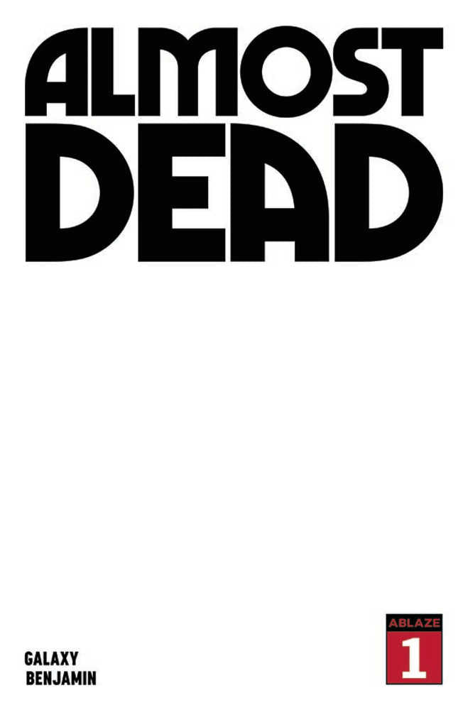 Almost Dead #1 Cover B Blank (Mature) | Odin's Place