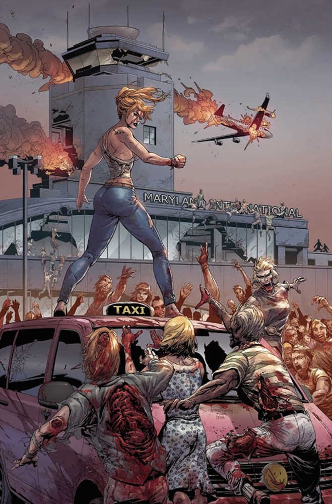 Almost Dead #1 Cover C 5 Copy Tyler Kirkham Full Art Variant Edition (Mature) | Odin's Place