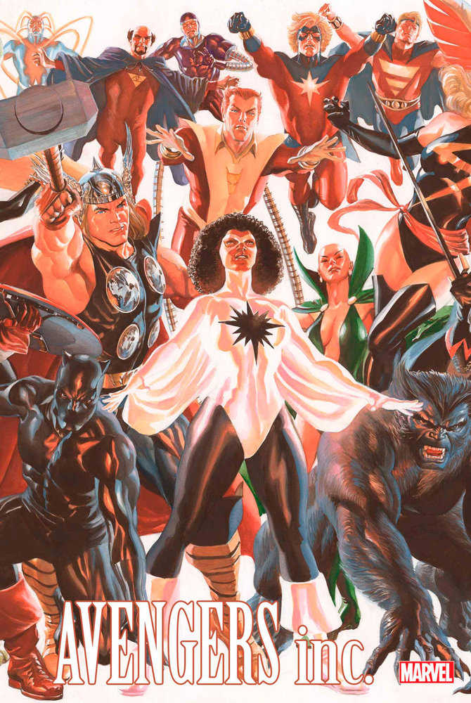 Avengers Inc. 1 Alex Ross Connecting Avengers Variant Part C | Odin's Place
