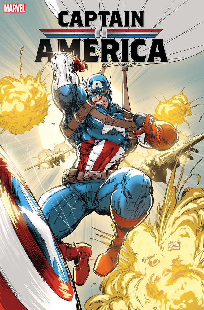 Captain America #1 Kaare Andrews Foil Variant | Odin's Place