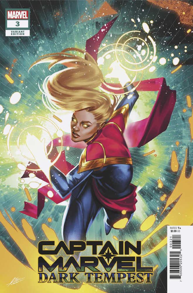 Captain Marvel: Dark Tempest 3 Mateus Manhanini Variant | Odin's Place