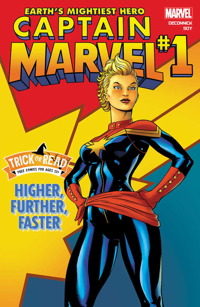 Captain Marvel Halloween Trick-Or-Read 2023 (Bundles Of 20) | Odin's Place