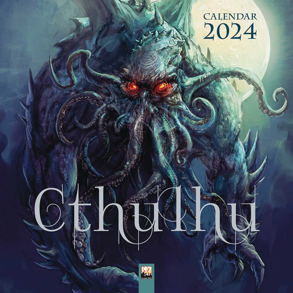 Cthulhu Art 2024 Wall Calendar | Odin's Place