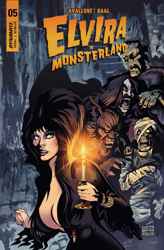 Elvira In Monsterland #5 Cover A Acosta | Odin's Place