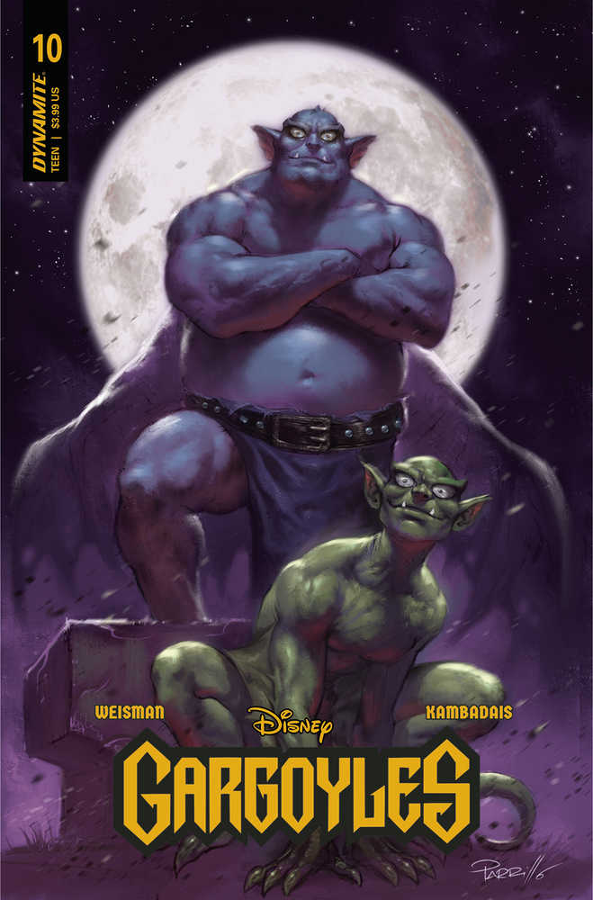 Gargoyles #10 Cover B Parrillo | Odin's Place