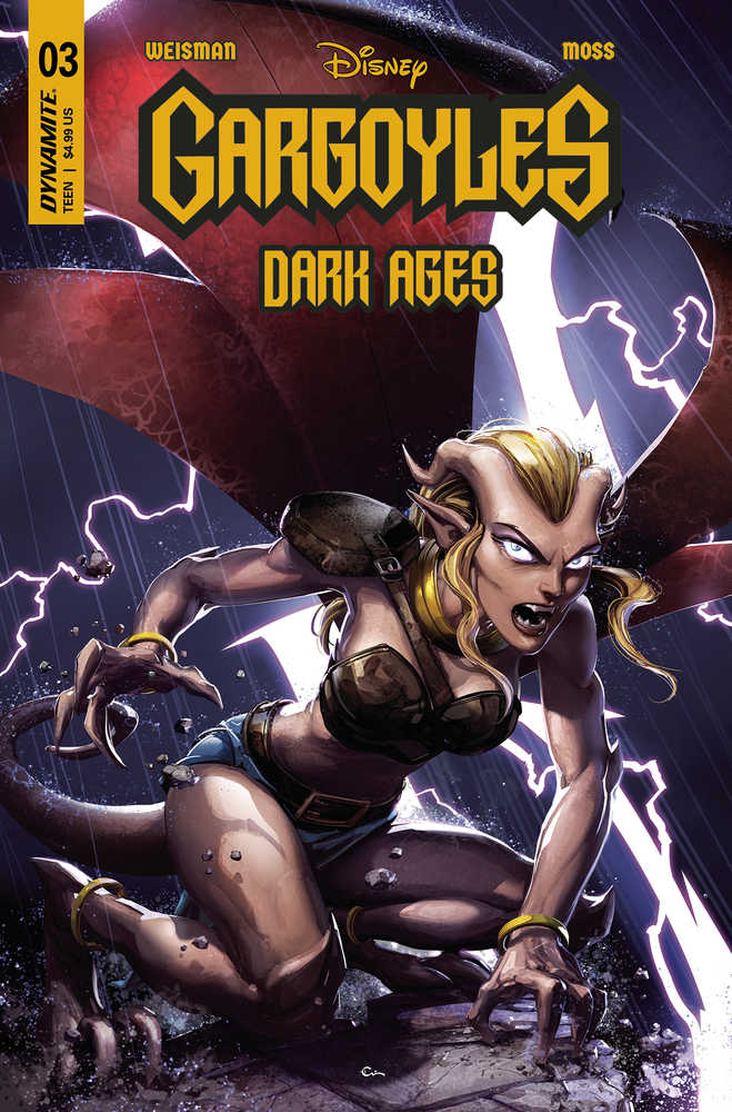 Gargoyles Dark Ages #3 Cover A Crain | Odin's Place
