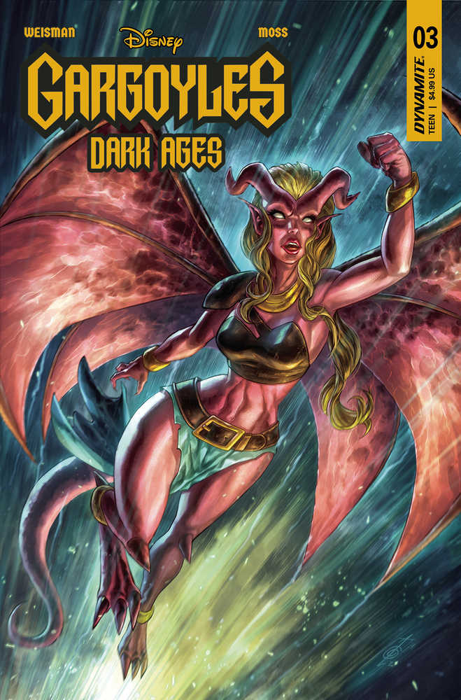 Gargoyles Dark Ages #3 Cover B Quah | Odin's Place
