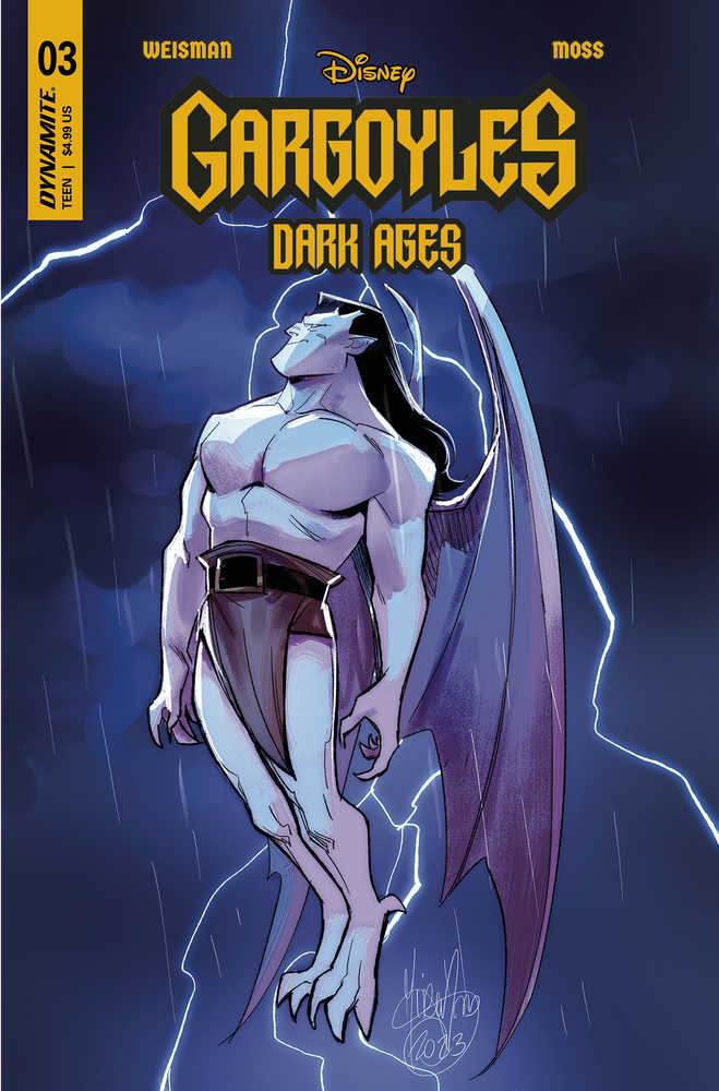 Gargoyles Dark Ages #3 Cover C Andolfo | Odin's Place