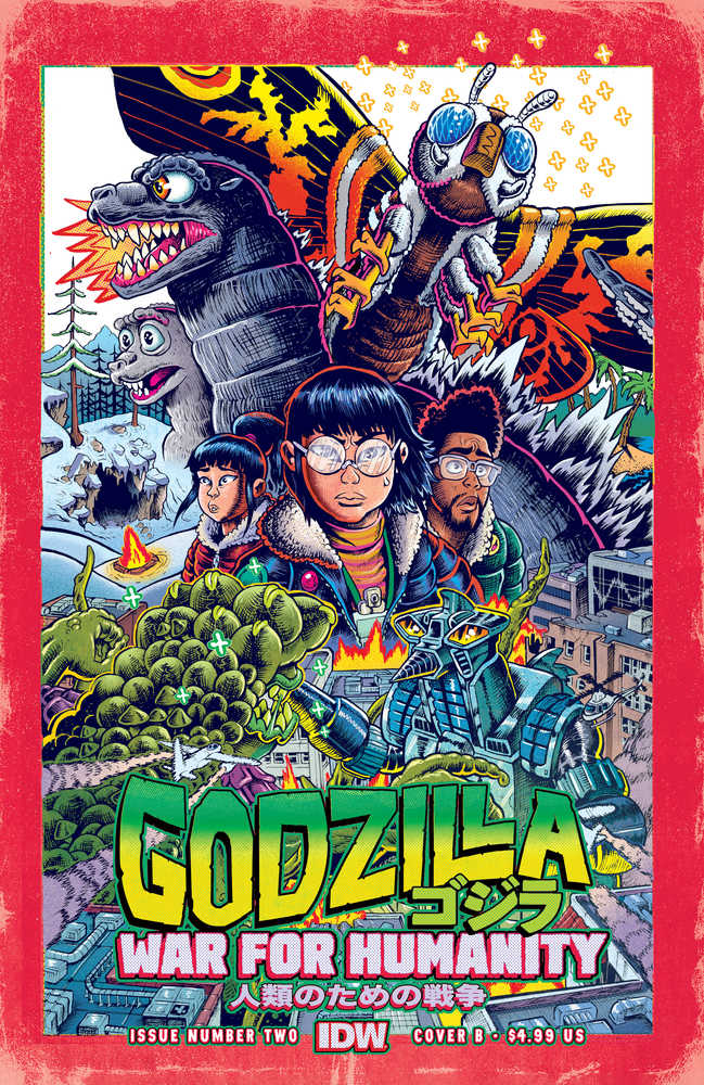 Godzilla War For Humanity #2 Cover B Smith | Odin's Place