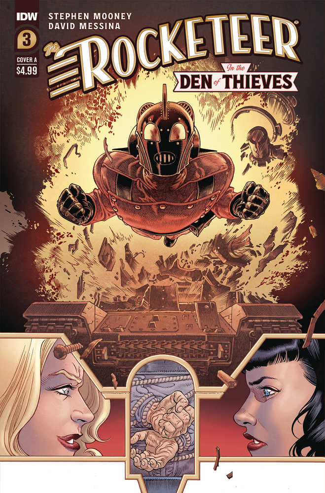 Rocketeer In The Den Of Thieves #3 Cover A Rodriguez | Odin's Place
