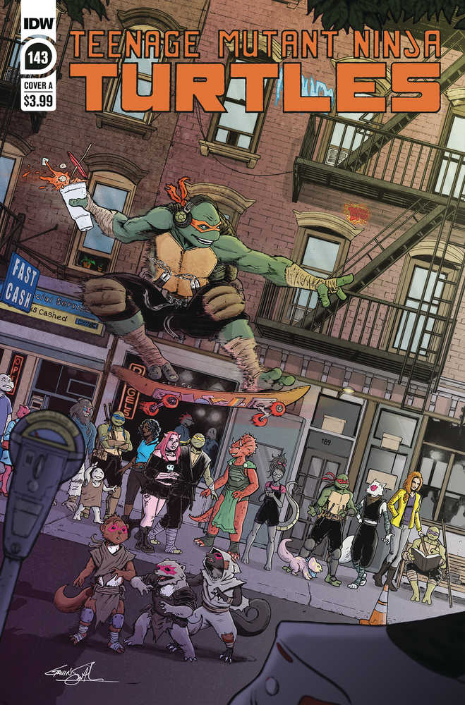 Teenage Mutant Ninja Turtles Ongoing #143 Cover A Smith | Odin's Place