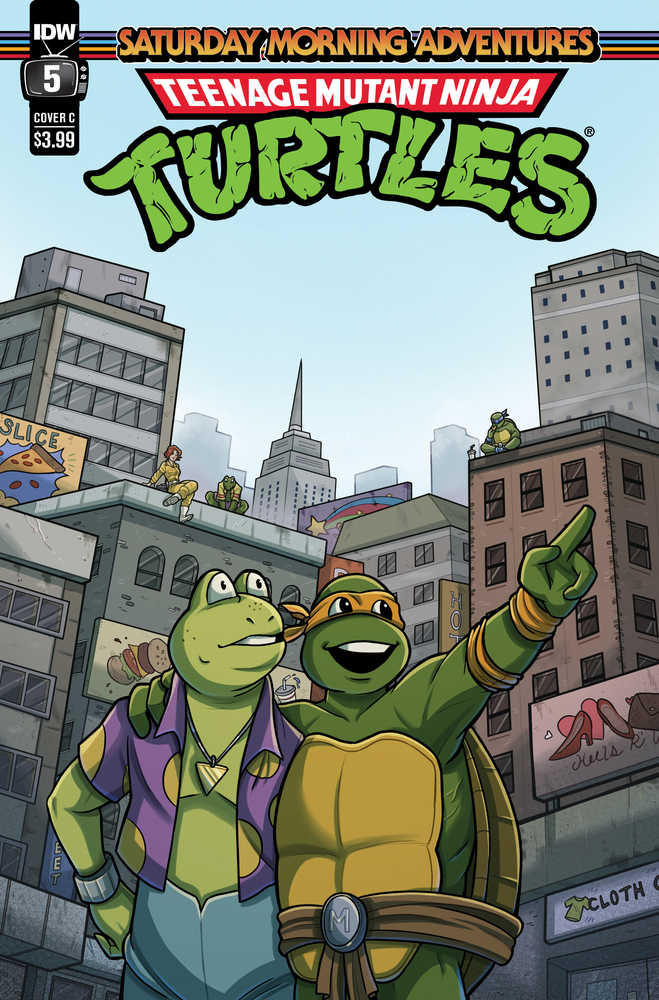 Teenage Mutant Ninja Turtles Saturday Morning Adventure 2023 #5 Cover C Suntrup | Odin's Place