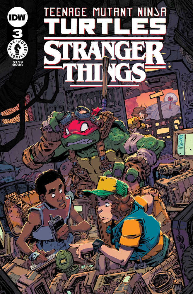 Teenage Mutant Ninja Turtles X Stranger Things #3 Cover B Corona | Odin's Place