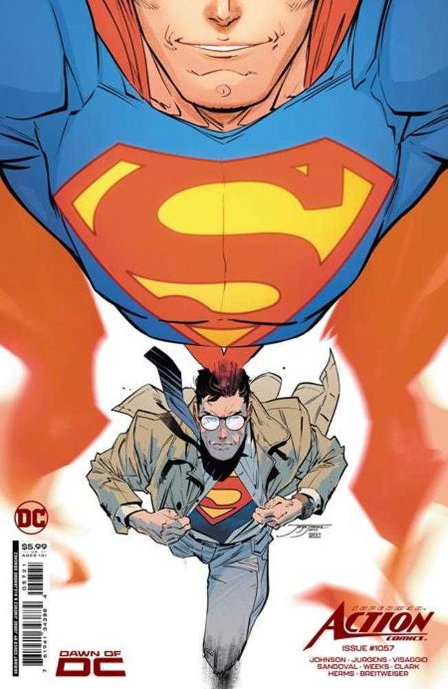 Action Comics #1057 Cover B Jorge Jimenez Card Stock Variant | Odin's Place