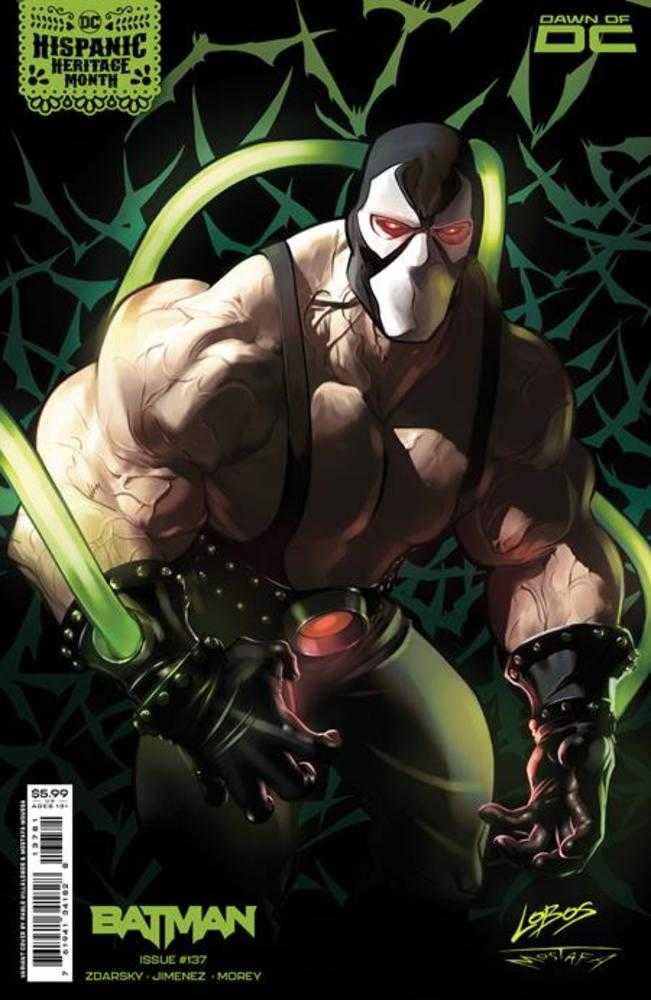 Batman #137 Cover E Pablo Villalobos Hispanic Heritage Month Card Stock Variant (Batman Catwoman The Gotham War) | Odin's Place