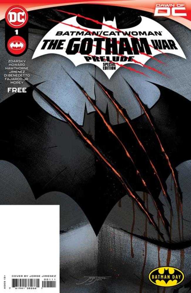 Batman Day 2023 - Bundle Of 25 - Batman Catwoman Prelude To Gotham War #1 Batman Day Special Edition | Odin's Place