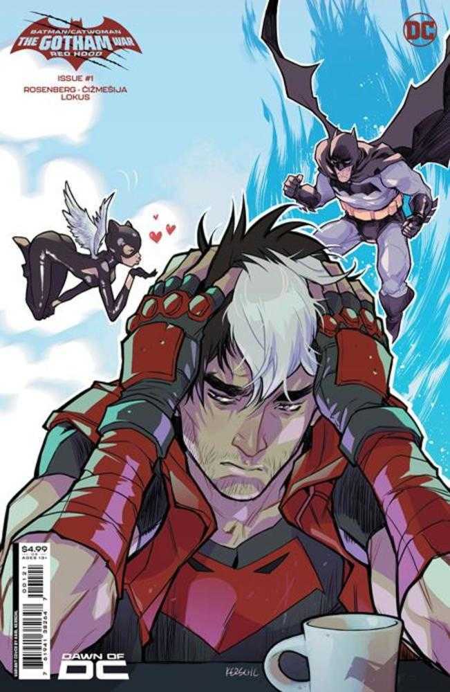 Batman Catwoman The Gotham War Red Hood #1 (Of 2) Cover B Karl Kerschl Card Stock Variant | Odin's Place