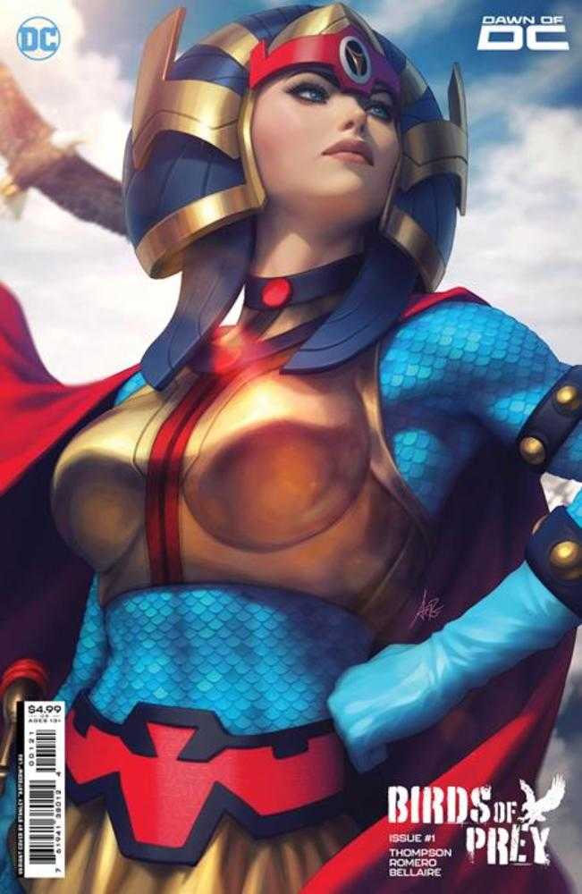 Birds Of Prey #1 Cover B Stanley Artgerm Lau Card Stock Variant | Odin's Place