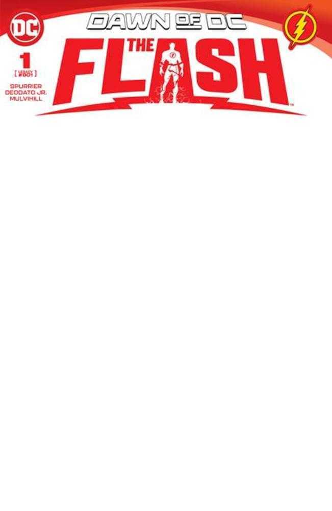 Flash #1 Cover E Blank Card Stock Variant | Odin's Place