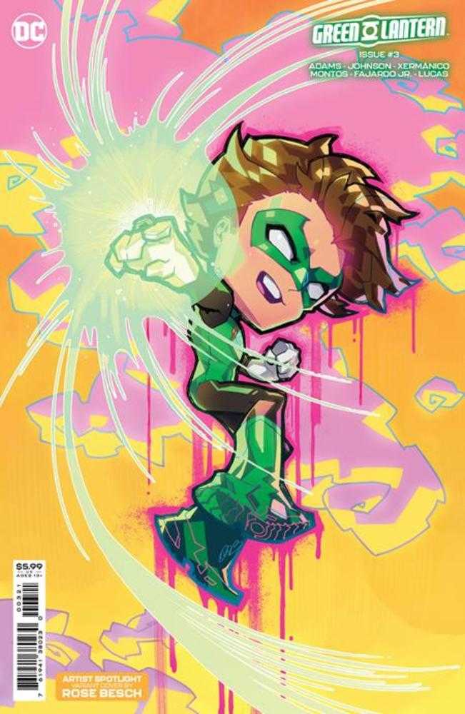 Green Lantern #3 Cover C Rose Besch Creator Card Stock Variant | Odin's Place
