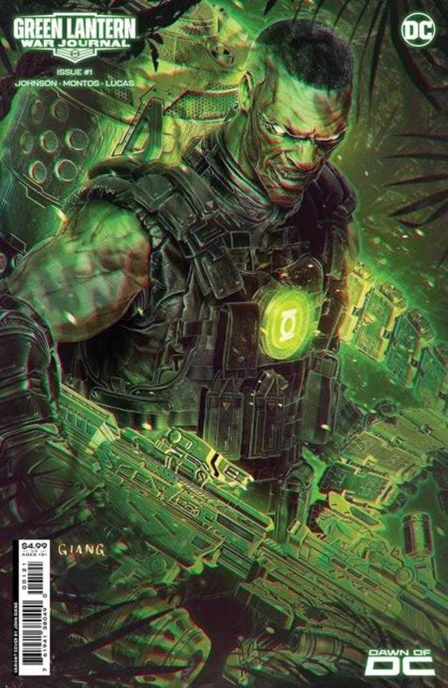 Green Lantern War Journal #1 Cover B John Giang Card Stock Variant | Odin's Place