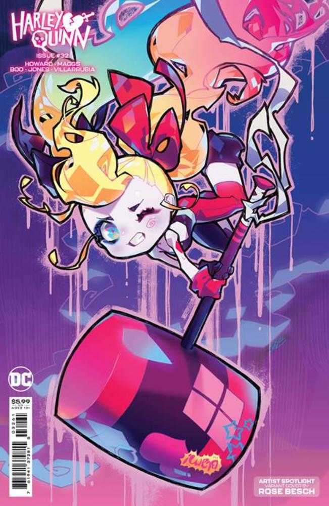 Harley Quinn #32 Cover C Rose Besch Creator Card Stock Variant | Odin's Place