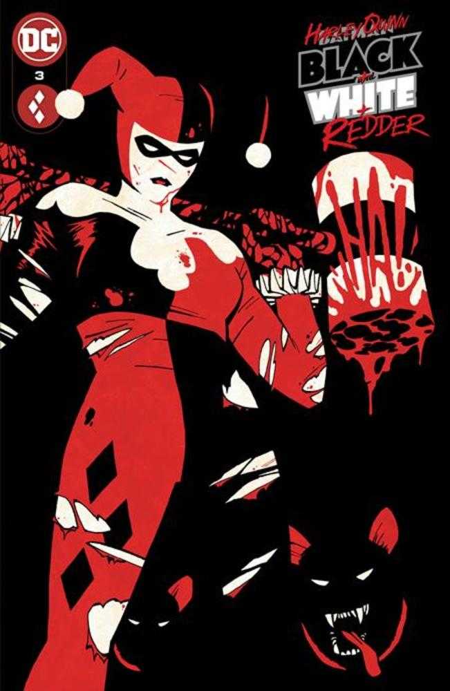 Harley Quinn Black White Redder #3 (Of 6) Cover A Cliff Chiang | Odin's Place