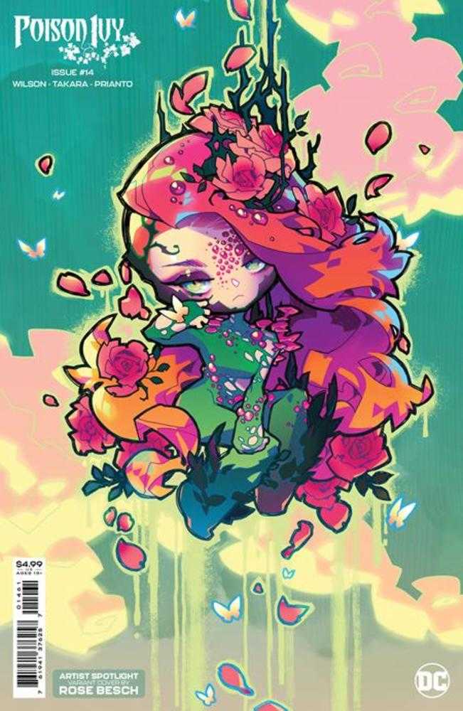 Poison Ivy #14 Cover D Rose Besch Creator Card Stock Variant | Odin's Place