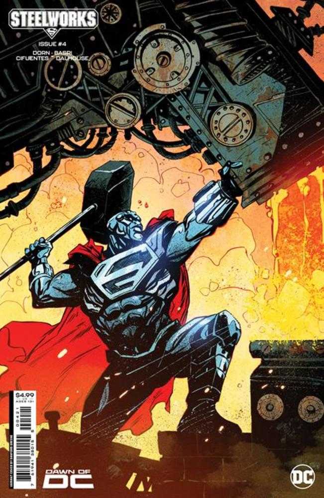 Steelworks #4 (Of 6) Cover B Sanford Greene Card Stock Variant | Odin's Place