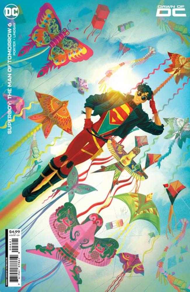 Superboy The Man Of Tomorrow #6 (Of 6) Cover B Fatima Wajid Card Stock Variant | Odin's Place