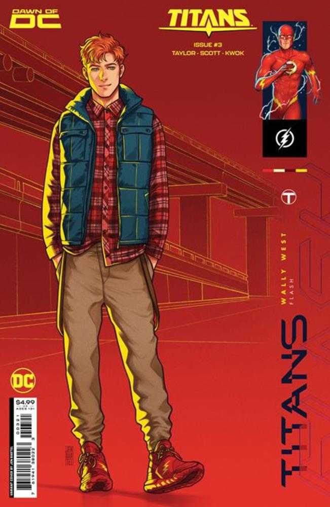 Titans #3 Cover B Jen Bartel Card Stock Variant | Odin's Place
