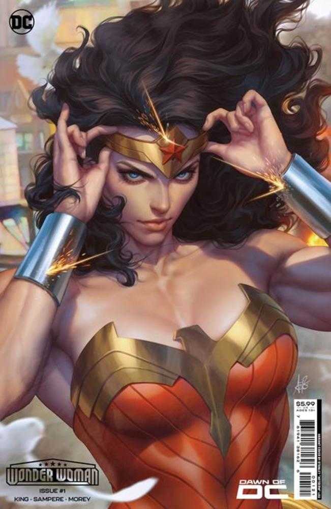 Wonder Woman #1 Cover B Stanley Artgerm Lau Card Stock Variant | Odin's Place