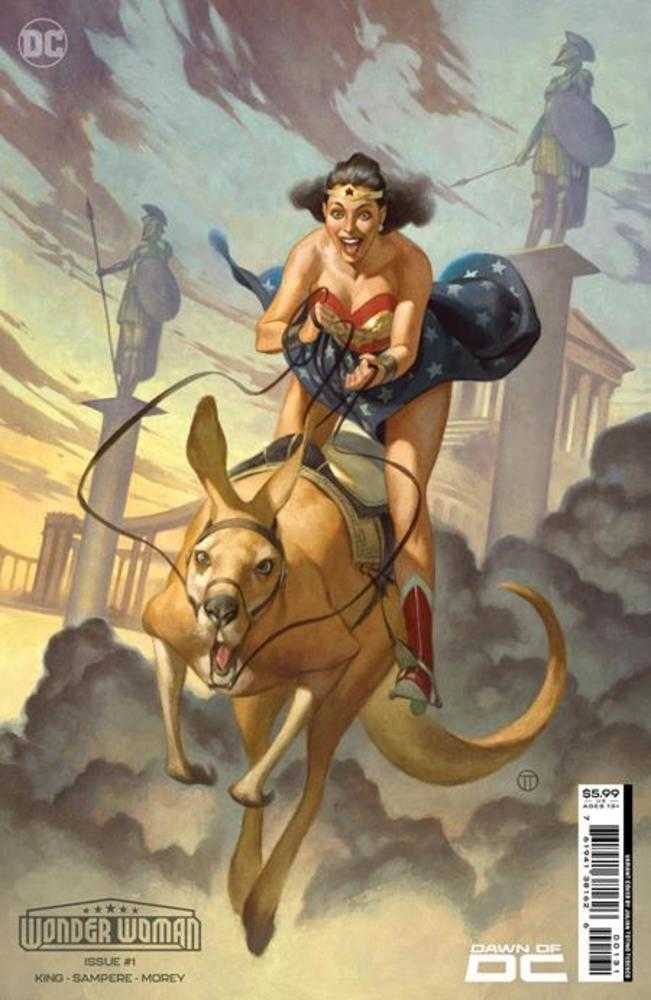 Wonder Woman #1 Cover C Julian Totino Tedesco Card Stock Variant | Odin's Place