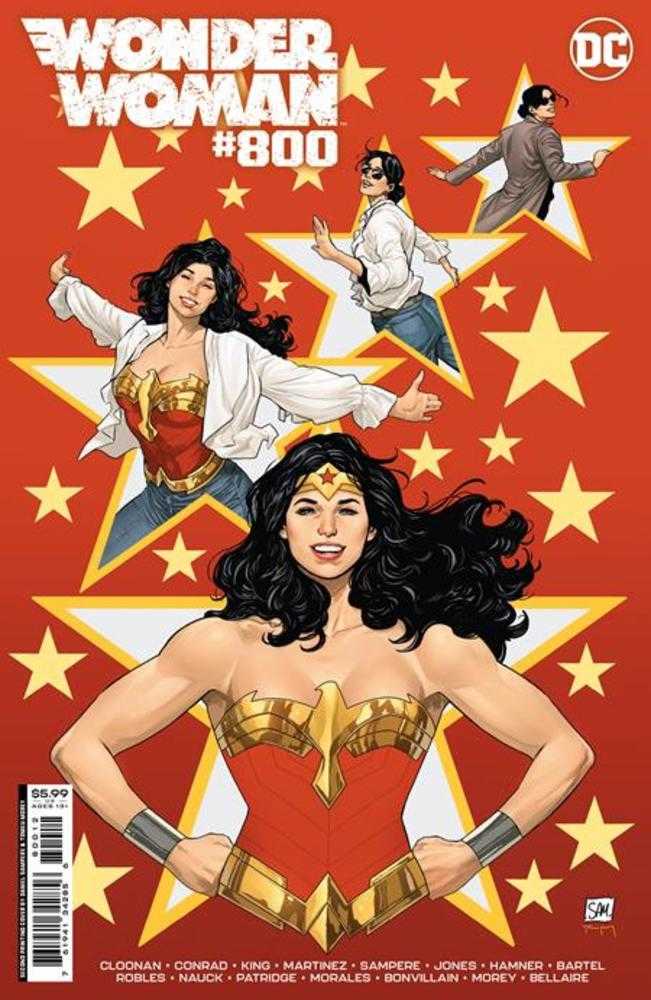 Wonder Woman #800 2nd Print Cover A Daniel Sampere | Odin's Place