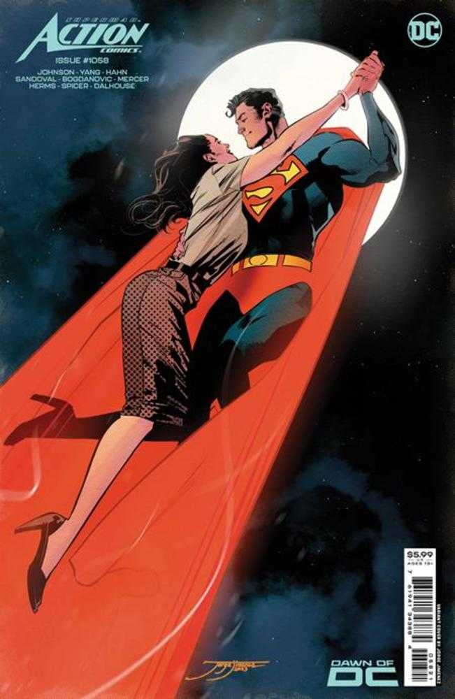Action Comics #1058 Cover B Jorge Jimenez Card Stock Variant | Odin's Place