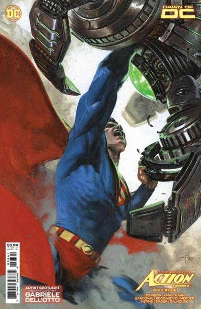 Action Comics #1058 Cover D Gabriele Dell Otto Artist Spotlight Card Stock Variant | Odin's Place