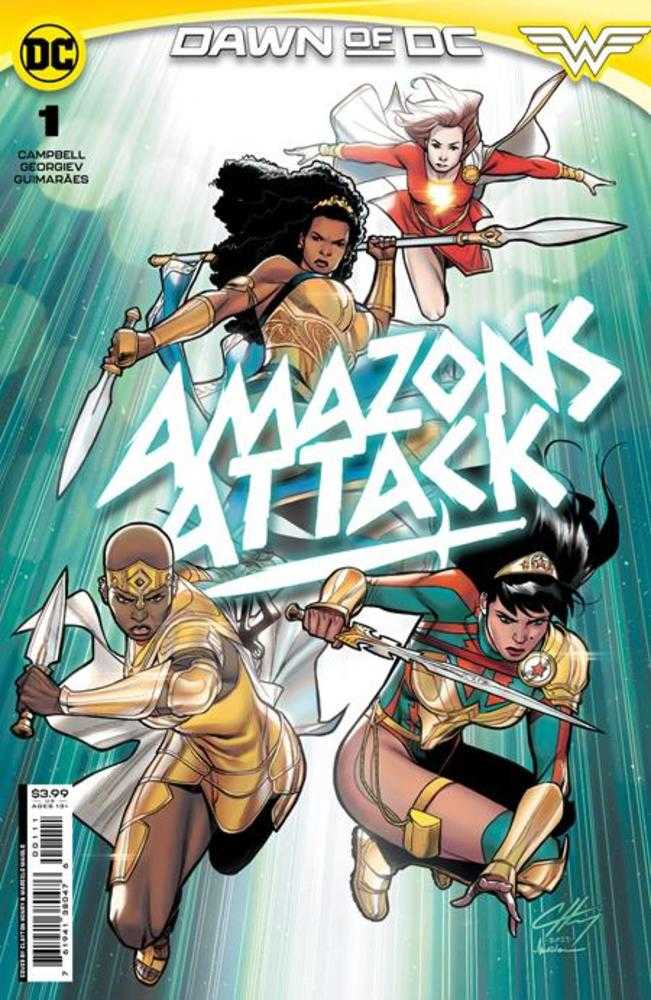 Amazons Attack #1 Cover A Clayton Henry | Odin's Place