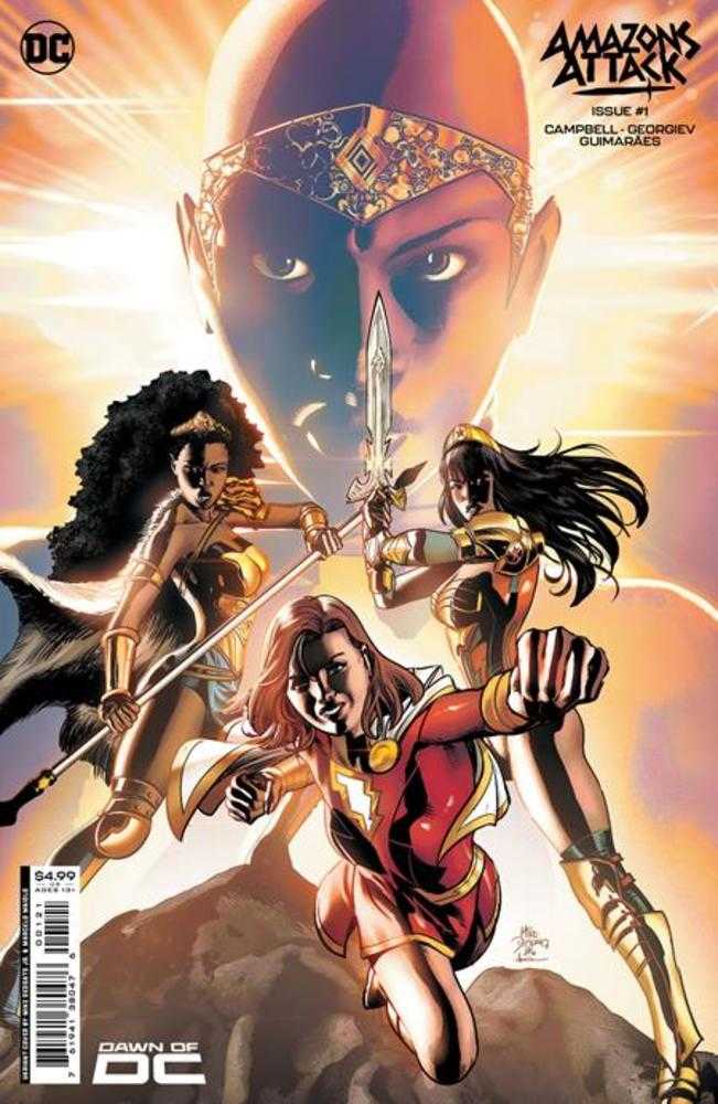Amazons Attack #1 Cover B Mike Deodato Jr Card Stock Variant | Odin's Place