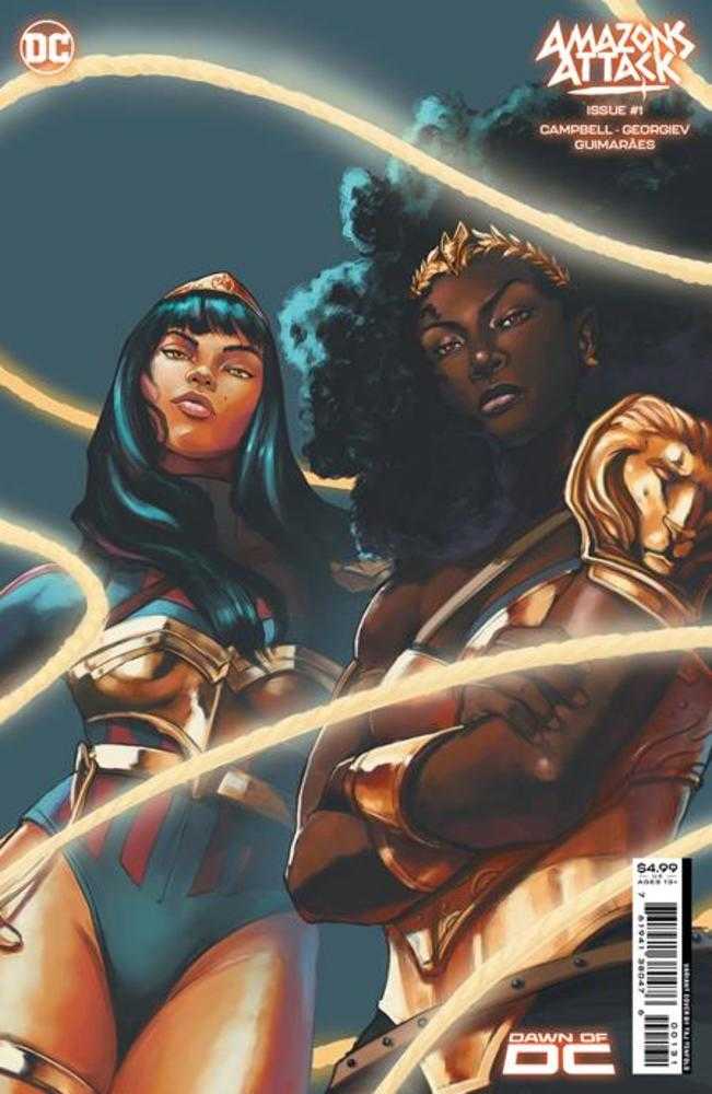 Amazons Attack #1 Cover C Taj Tenfold Card Stock Variant | Odin's Place
