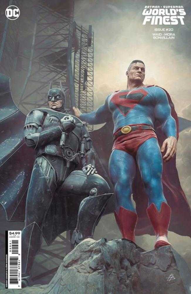 Batman Superman Worlds Finest #20 Cover B Bjorn Barends Card Stock Variant | Odin's Place