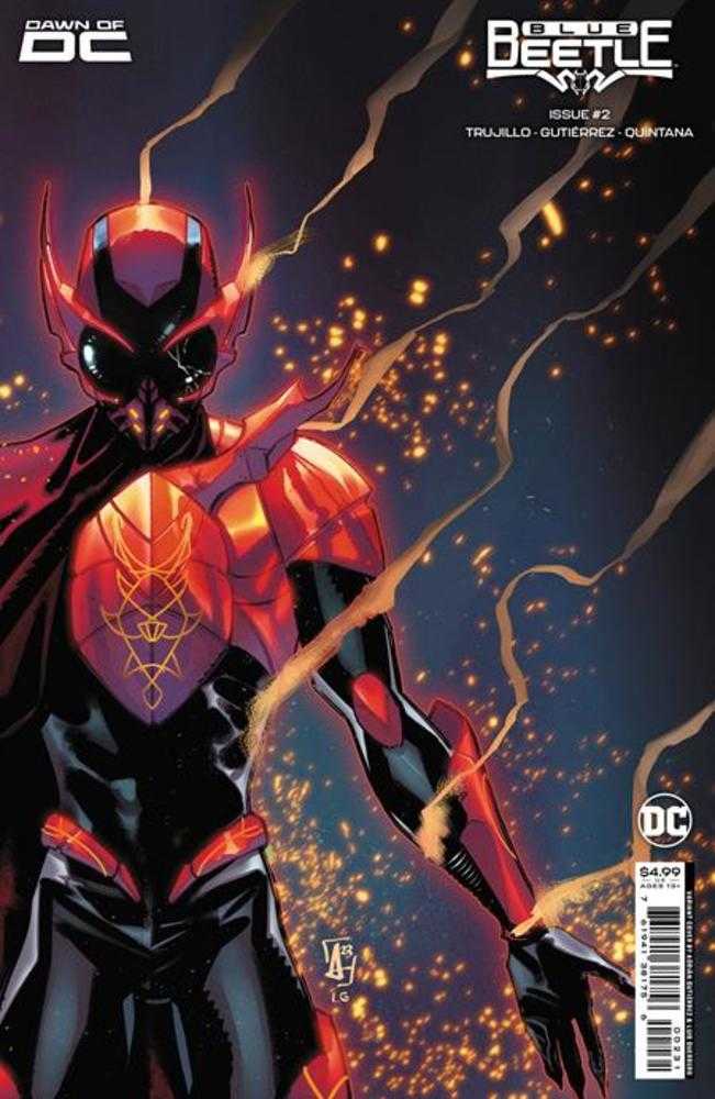 Blue Beetle #2 Cover B Adrian Gutierrez Card Stock Variant | Odin's Place