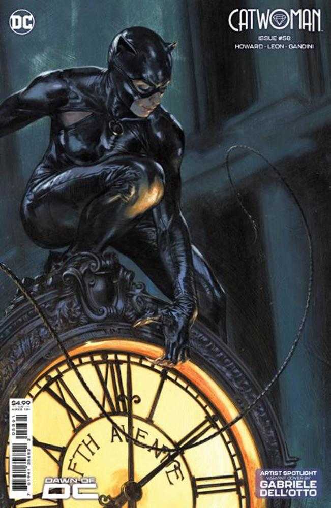 Catwoman #58 Cover D Gabriele Dell Otto Artist Spotlight Card Stock Variant (Batman Catwoman The Gotham War) | Odin's Place