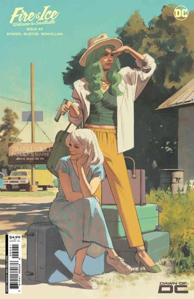 Fire & Ice Welcome To Smallville #2 (Of 6) Cover B Greg Smallwood Card Stock Variant | Odin's Place
