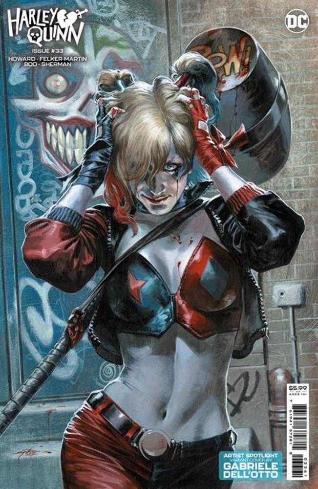 Harley Quinn #33 Cover C Gabriele Dell Otto Artist Spotlight Card Stock Variant | Odin's Place