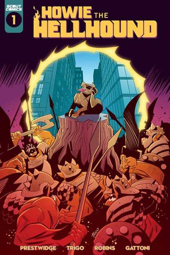 Howie The Hellhound #1 (Of 5) Cover A Carlos Trigo & Simon Robins | Odin's Place
