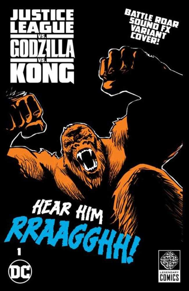 Justice League vs Godzilla vs Kong #1 (Of 7) Cover G Christian Duce Kong Roar Sound Fx Gatefold Variant Allocations May Occur | Odin's Place