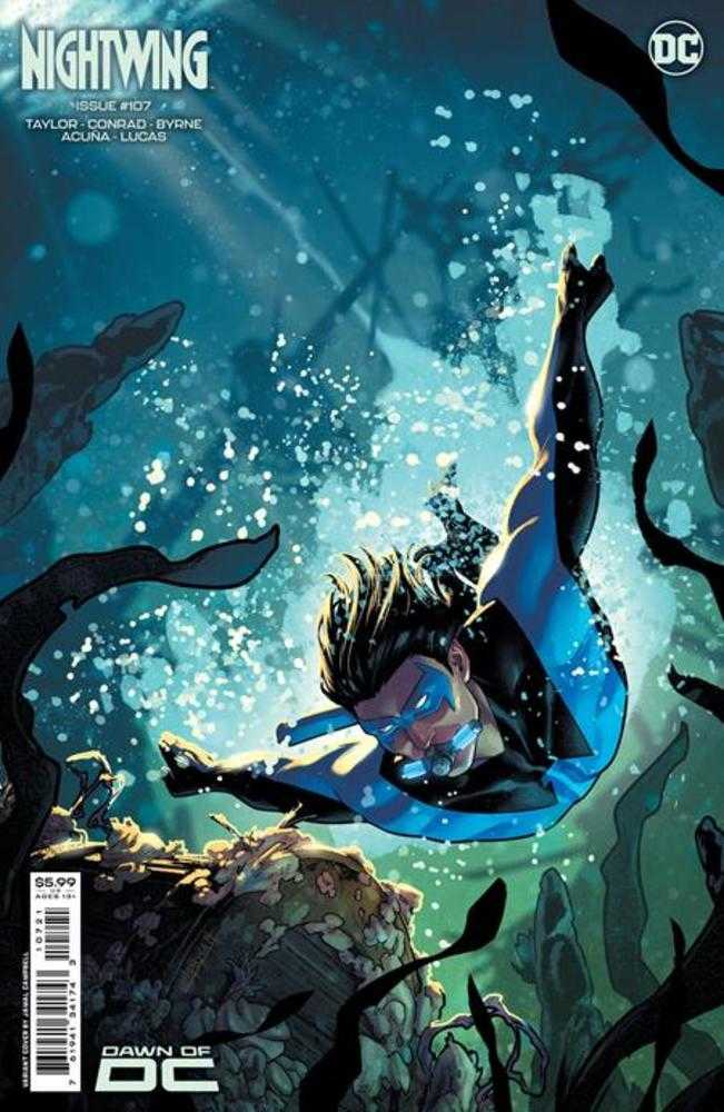 Nightwing #107 Cover B Jamal Campbell Card Stock Variant | Odin's Place