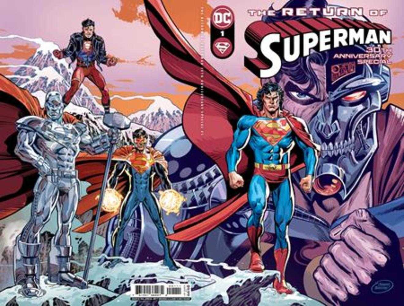 Return Of Superman 30th Anniversary Special #1 (One Shot) Cover A Dan Jurgens Wraparound | Odin's Place